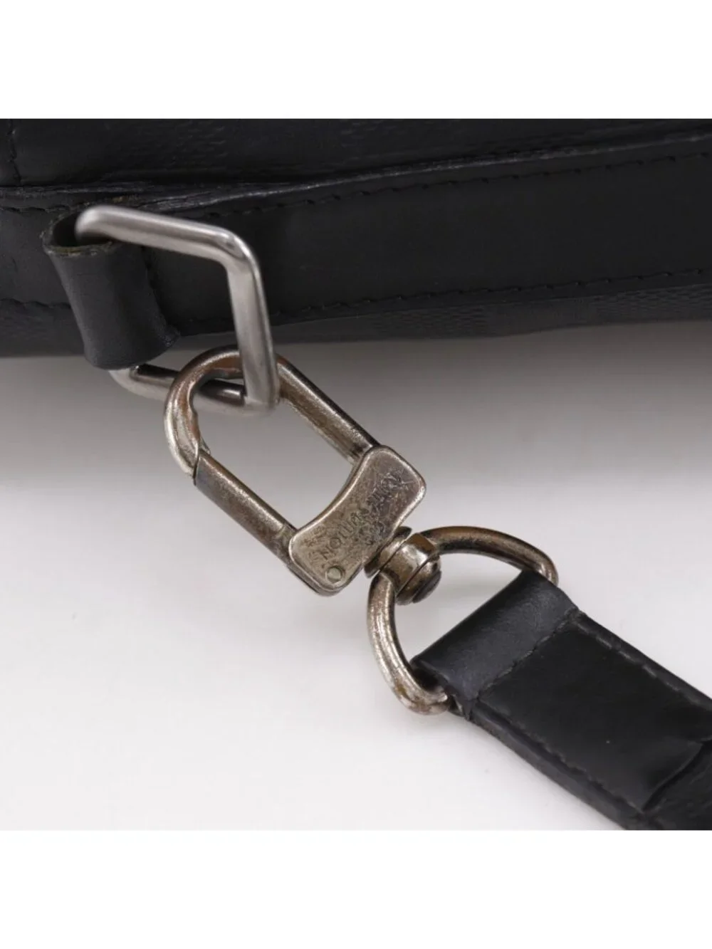 Louis Vuitton Calypso MM Damier Infini Onyx Black Shoulder Bag
